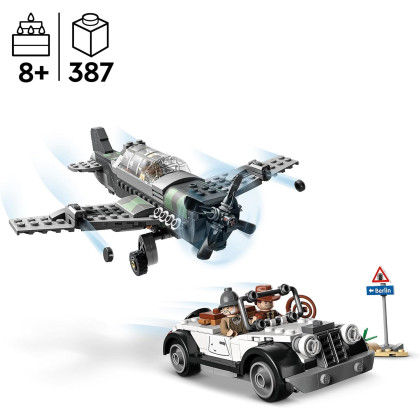 Lego Indiana Jones 77012 - L'inseguimento dell'inseguimento a elica