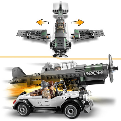 Lego Indiana Jones 77012 - L'inseguimento dell'inseguimento a elica