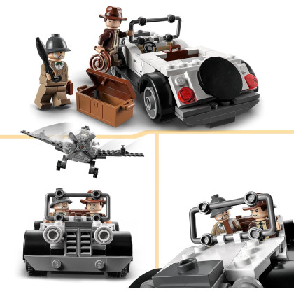 Lego Indiana Jones 77012 - L'inseguimento dell'inseguimento a elica