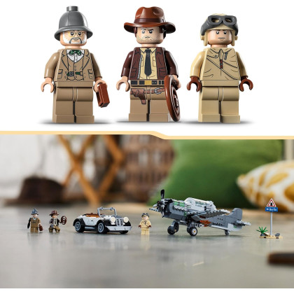 Lego Indiana Jones 77012 - L'inseguimento dell'inseguimento a elica