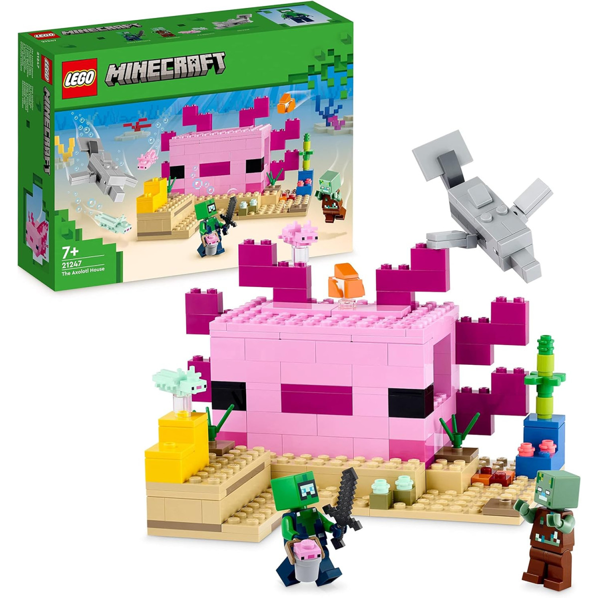 Lego Minecraft 21247 - La casa dell'Axolotl