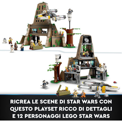 Lego Star Wars 75365 - Base ribelle su Yavin