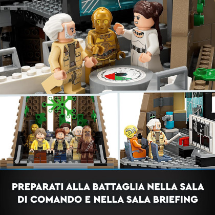 Lego Star Wars 75365 - Base ribelle su Yavin