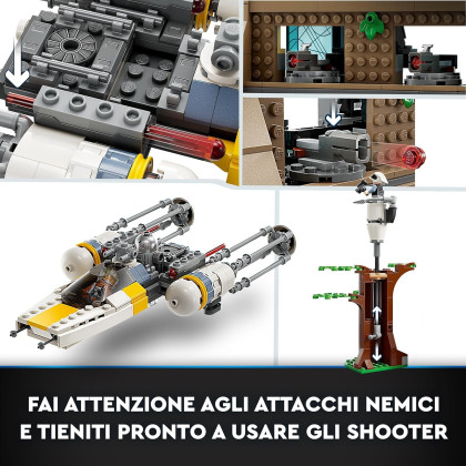 Lego Star Wars 75365 - Base ribelle su Yavin