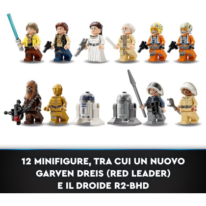 Lego Star Wars 75365 - Base ribelle su Yavin