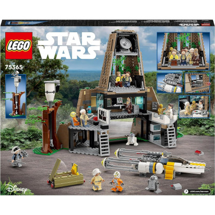 Lego Star Wars 75365 - Base ribelle su Yavin