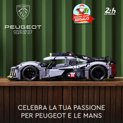 Lego Technic 42156 - Peugeot 9X8 24H Le Mans Hybrid Hypercar