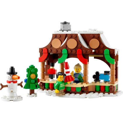 Lego Creator 40602 - Bancarella del mercato invernale