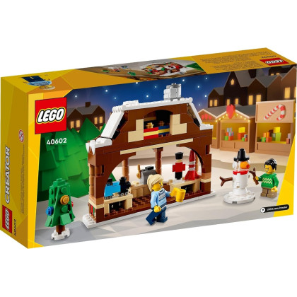 Lego Creator 40602 - Bancarella del mercato invernale