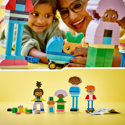 Lego Duplo 10423 - Persone da costruire con grandi emozioni