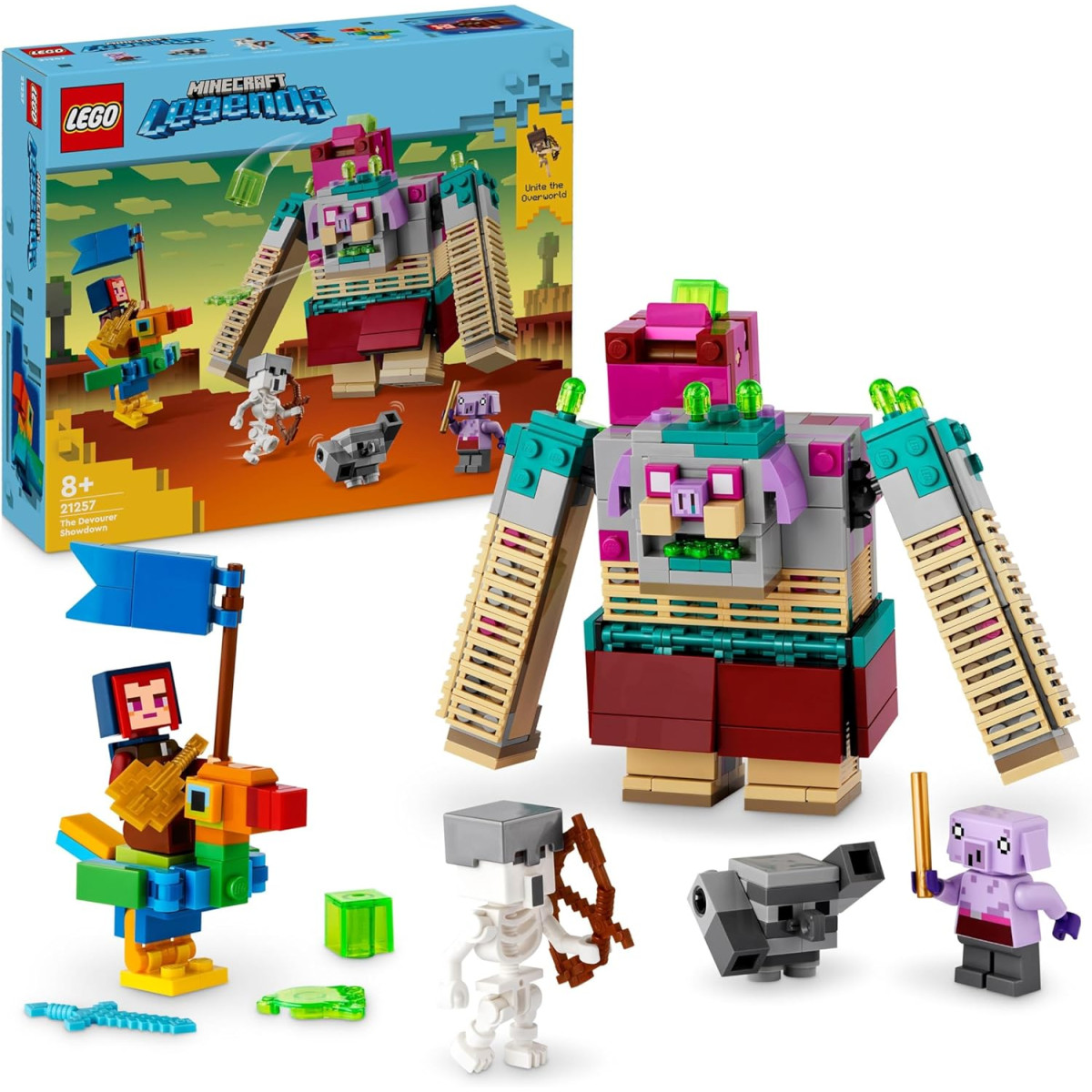 Lego Minecraft Legends 21257 - Resa dei conti con il Divoratore