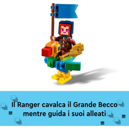 Lego Minecraft Legends 21257 - Resa dei conti con il Divoratore