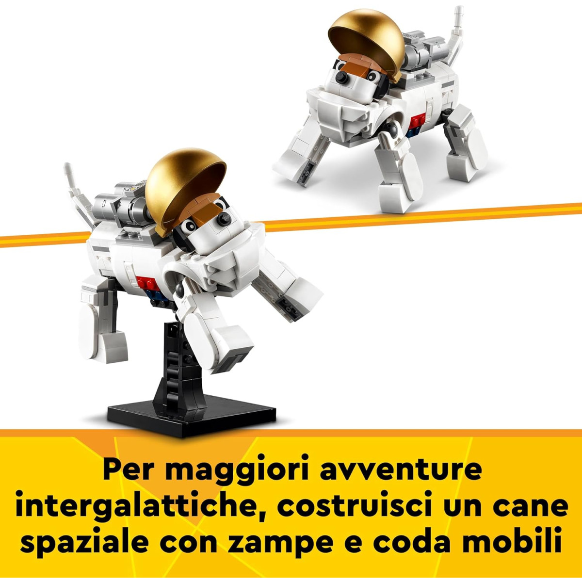 Brihappen Set Mattoncini Astronauta Meccanico: Modello Da Costruzione Per Adulti - 2
