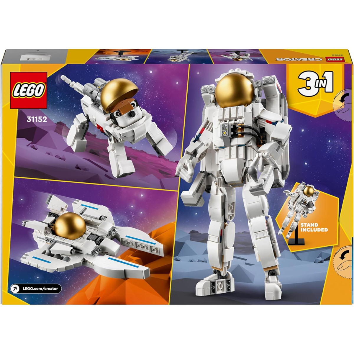 LEGO 31152 - Astronauta - Dadi e Mattoncini