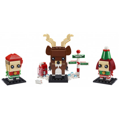 LEGO BrickHeadz Reindeer, Elf and Elfie - 40353