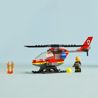 LEGO City 60411 - Elicottero dei pompieri
