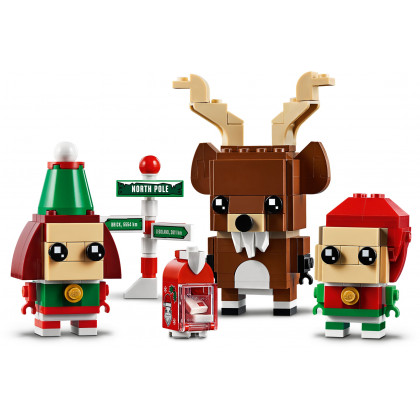 LEGO BrickHeadz Reindeer, Elf and Elfie - 40353