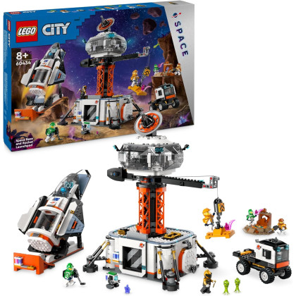 LEGO City 60434 - Base spaziale e piattaforma di lancio