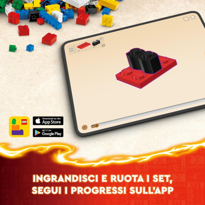 LEGO Ninjago 71808 - Mech elemento Fuoco di Kai