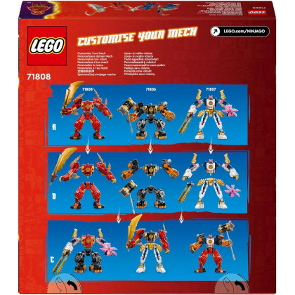 LEGO Ninjago 71808 - Mech elemento Fuoco di Kai