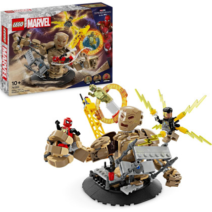 LEGO Marvel 76280 - Spider-Man vs. Uomo sabbia: battaglia finale