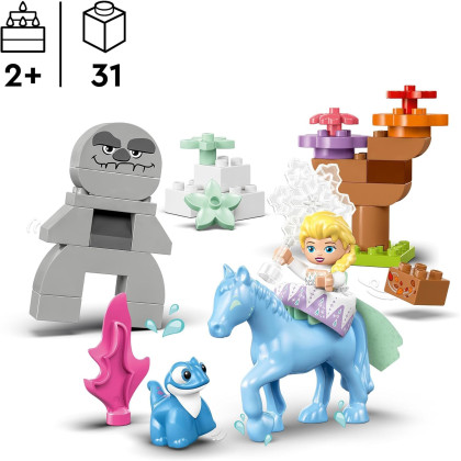 LEGO Duplo 10418 - Elsa e Bruni nella foresta incantata