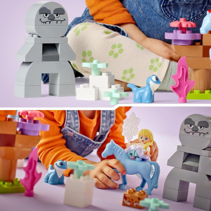 LEGO Duplo 10418 - Elsa e Bruni nella foresta incantata