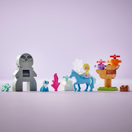 LEGO Duplo 10418 - Elsa e Bruni nella foresta incantata