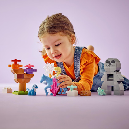 LEGO Duplo 10418 - Elsa e Bruni nella foresta incantata
