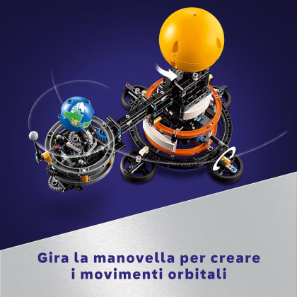LEGO Technic 42179 - Pianeta Terra e Luna in orbita
