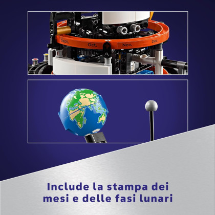 LEGO Technic 42179 - Pianeta Terra e Luna in orbita