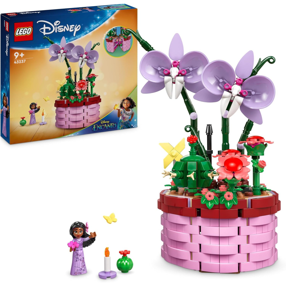 LEGO Disney 43237 - Vaso di fiori di Isabella