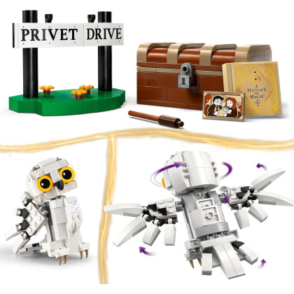 LEGO Harry Potter 76425 - Edvige al numero 4 di Privet Drive