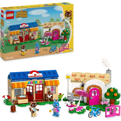 LEGO Animal Crossing 77050 - Bottega di Nook e casa di Grinfia