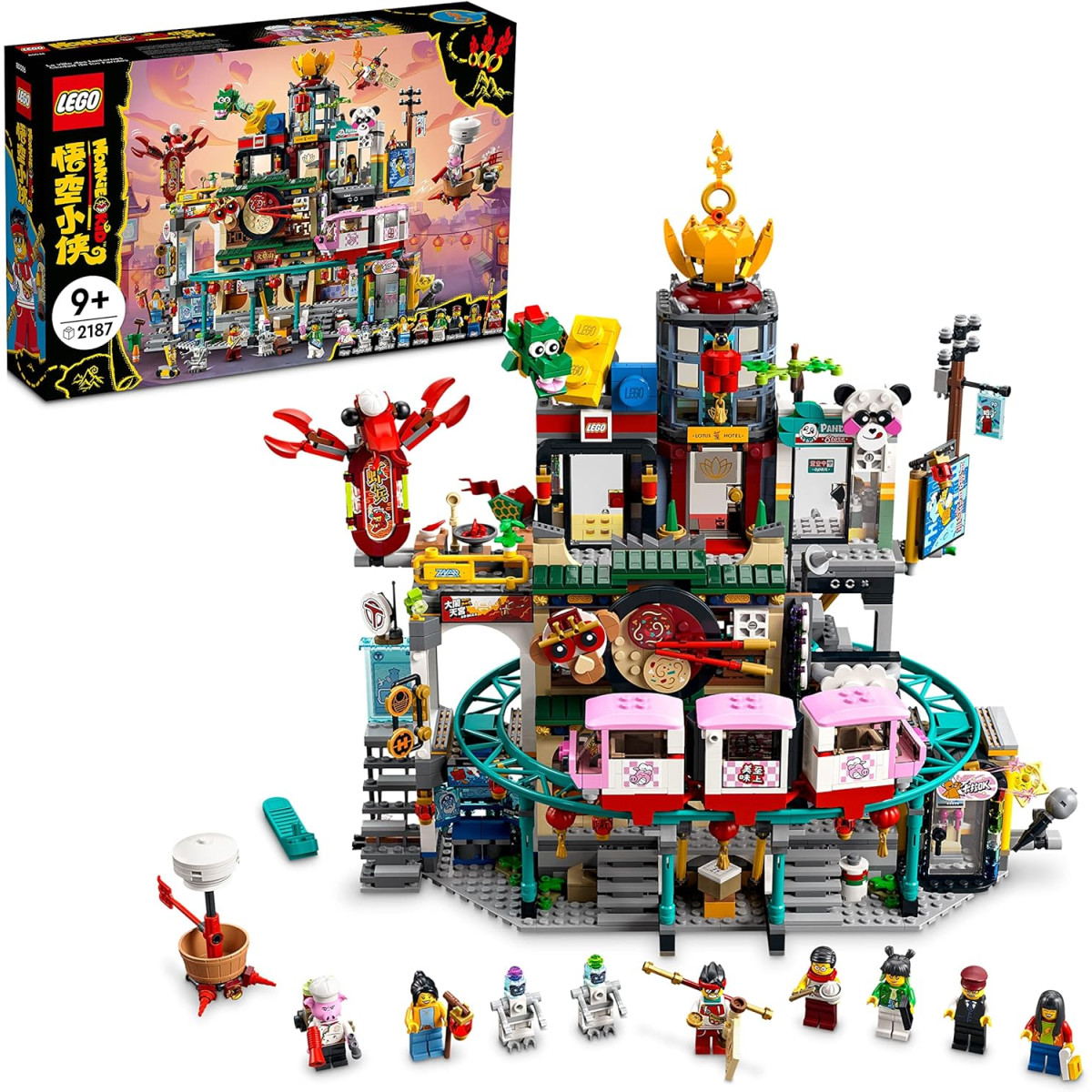LEGO Monkie Kid 80036 - La città delle lanterne