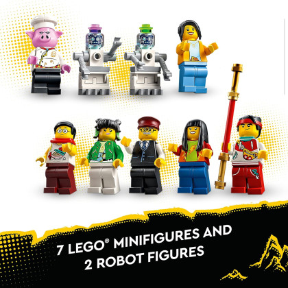 LEGO Monkie Kid 80036 - La città delle lanterne