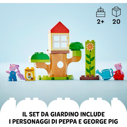 LEGO Duplo 10431 - Il giardino e la casa sull'albero di Peppa Pig