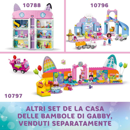 LEGO Gabby's Dollhouse 10796 - Asilo gatto-orecchio di Gabby