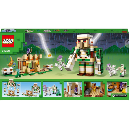 LEGO Minecraft 21250 - La Fortezza del Golem di Ferro