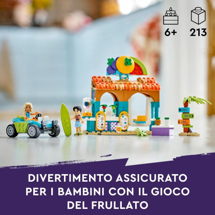LEGO Friends 42625 - Bancarella dei frullati sulla spiaggia
