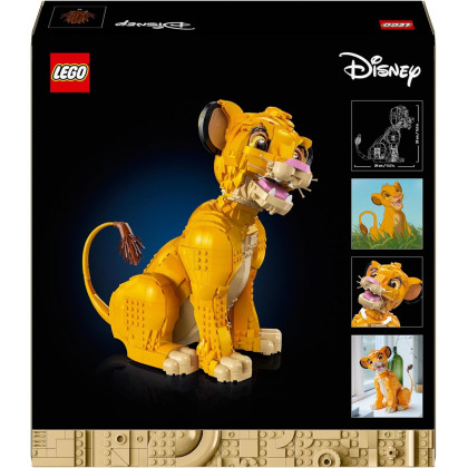 LEGO Disney 43247 - Giovane Simba, Re Leone