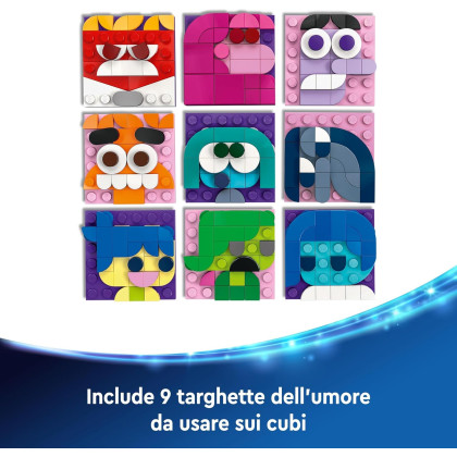 LEGO Disney 43248 - Mood Cube di Inside Out 2