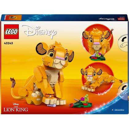 LEGO Disney 43243 - Simba, il cucciolo del Re Leone
