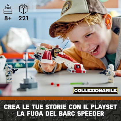 LEGO Star Wars 75378 - La fuga del Barc Speeder