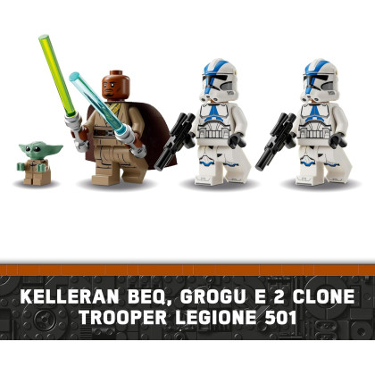 LEGO Star Wars 75378 - La fuga del Barc Speeder