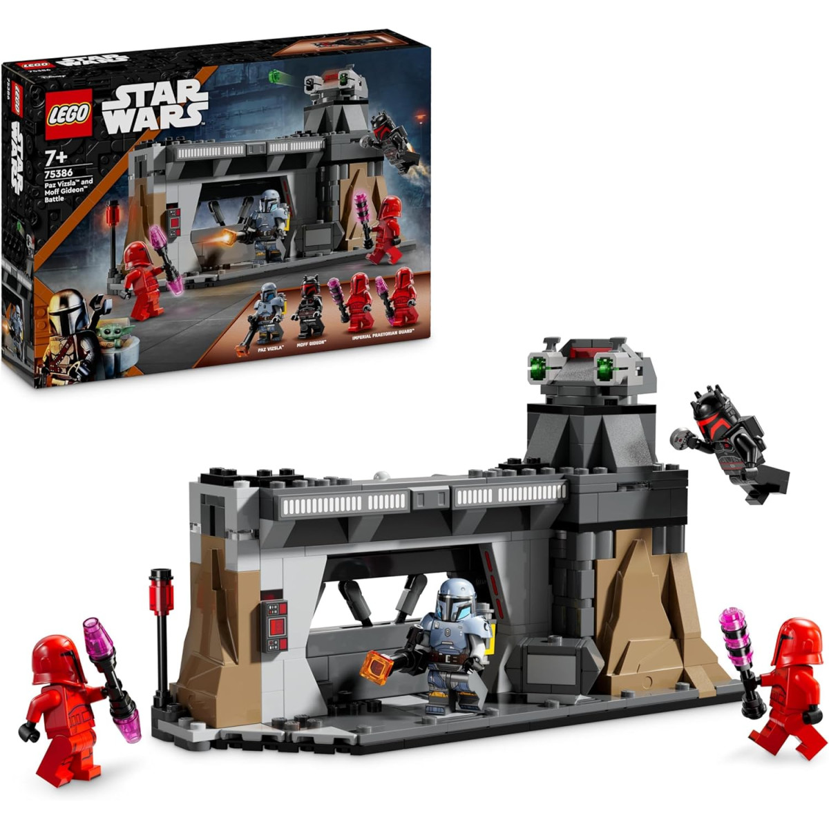 LEGO Star Wars 75386 - Battaglia tra Paz Vizsla™ e Moff Gideon™