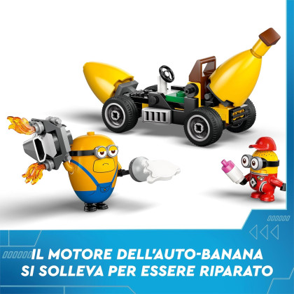 LEGO Minions 75580 - I Minions e l’auto banana
