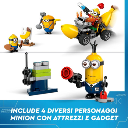 LEGO Minions 75580 - I Minions e l’auto banana