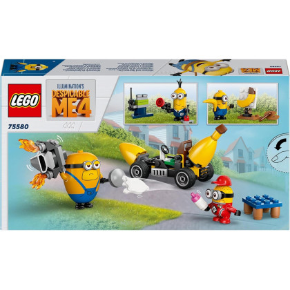 LEGO Minions 75580 - I Minions e l’auto banana