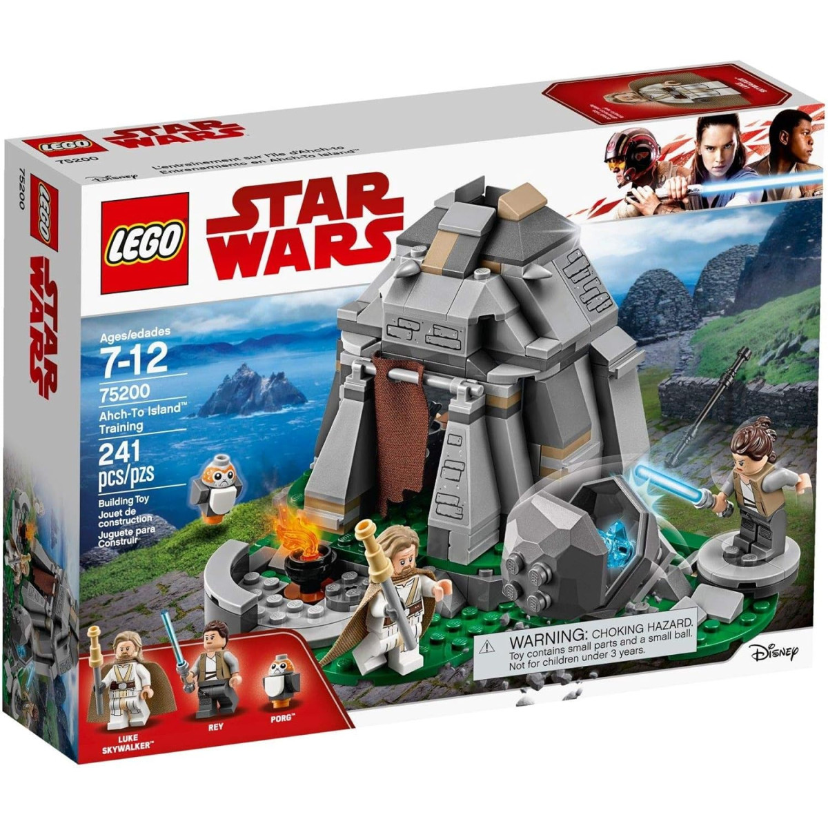 LEGO Star Wars 75200 - Addestramento ad Ahch-To Island